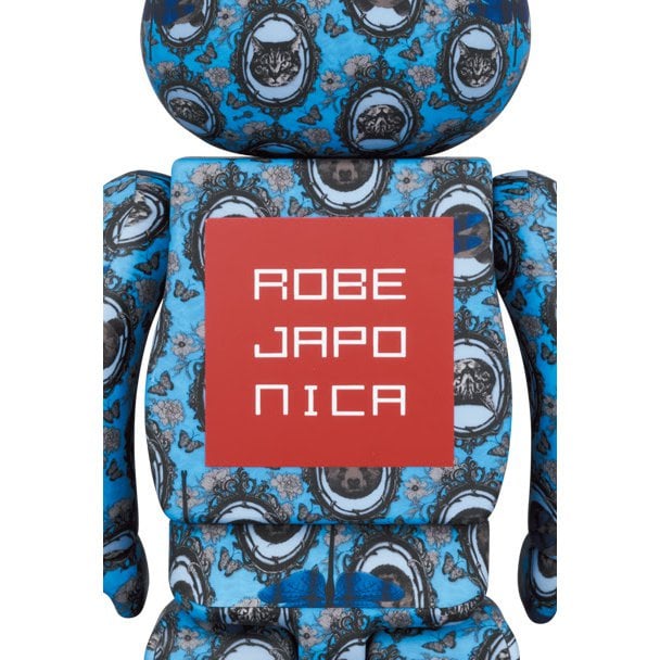 400% & 100% Bearbrick Set - Robe Japonica Mirror