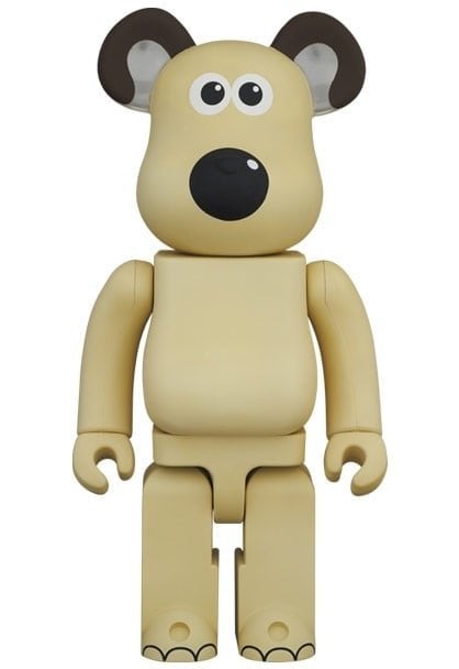 400% & 100% Bearbrick set - Gromit (Wallace & Gromit)