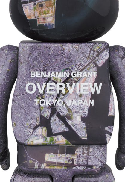 400% & 100% Bearbrick set - Tokyo Overview (Benjamin Grant)