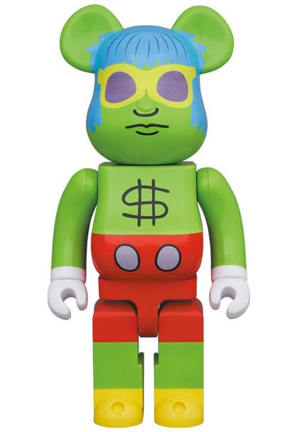 400% Bearbrick - Andy Mouse (Keith Haring)
