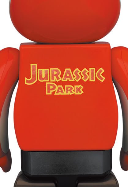 1000% Bearbrick - Jurassic Park