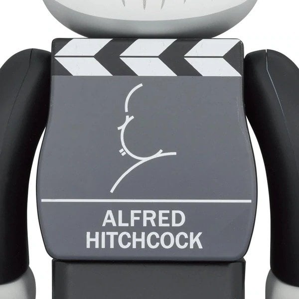 1000% Bearbrick - Alfred Hitchcock